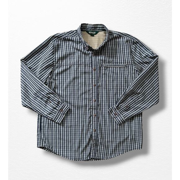 Outdoor Life Men’s PFG Button-Down Shirt, Size XL - Picture 4 of 9